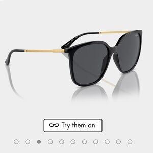 Vogue Black Sunglasses with Case